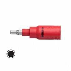 Wiha Nut Driver Insert Insulated - 3/8'' Internal Hexagon - 4 mm - 43105